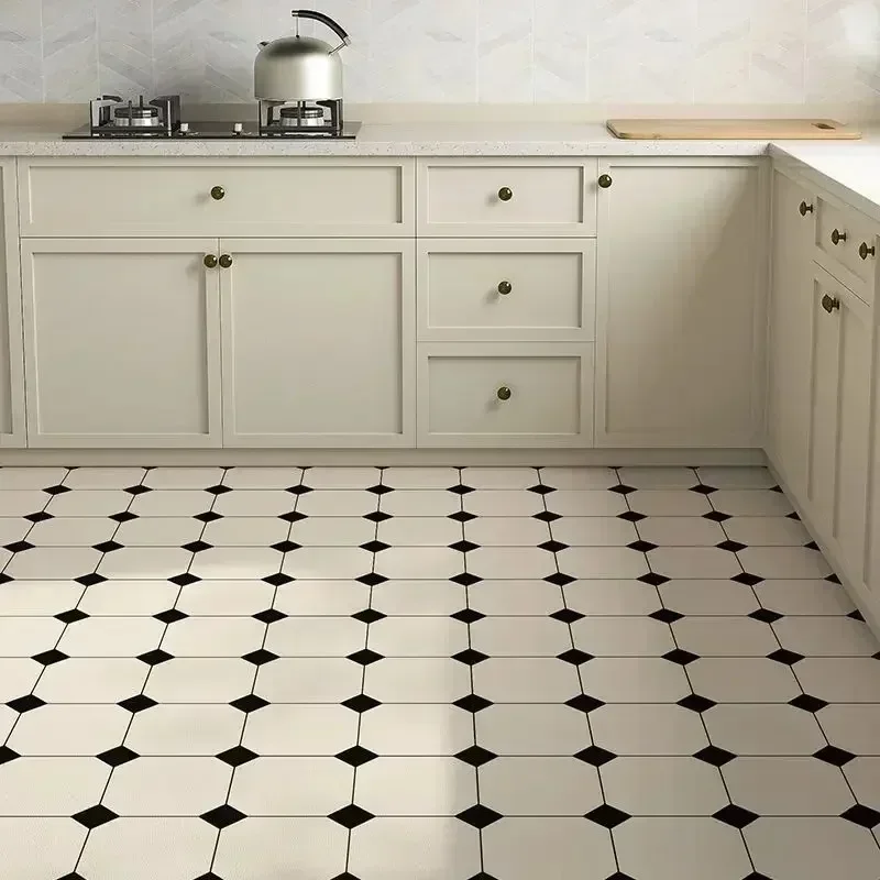 Home Decor Online Free - พรมห้องครัวกันคราบน้ำมันกันเปื้อนสำหรับปูพื้นที่ขัดได้หนังพีวีซีกันน้ำสำหรับระเบียงห้องน้ำพรมกันลื่น