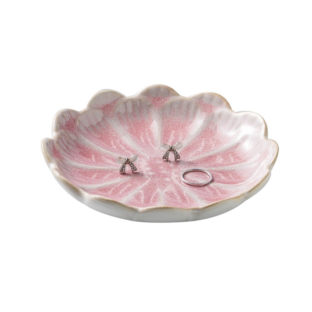 Ceramic Trinket Dish - เครื่องประดับจานถาดจานแหวนจานเซรามิค Trinket ถาดชามตกแต่งแผ่น