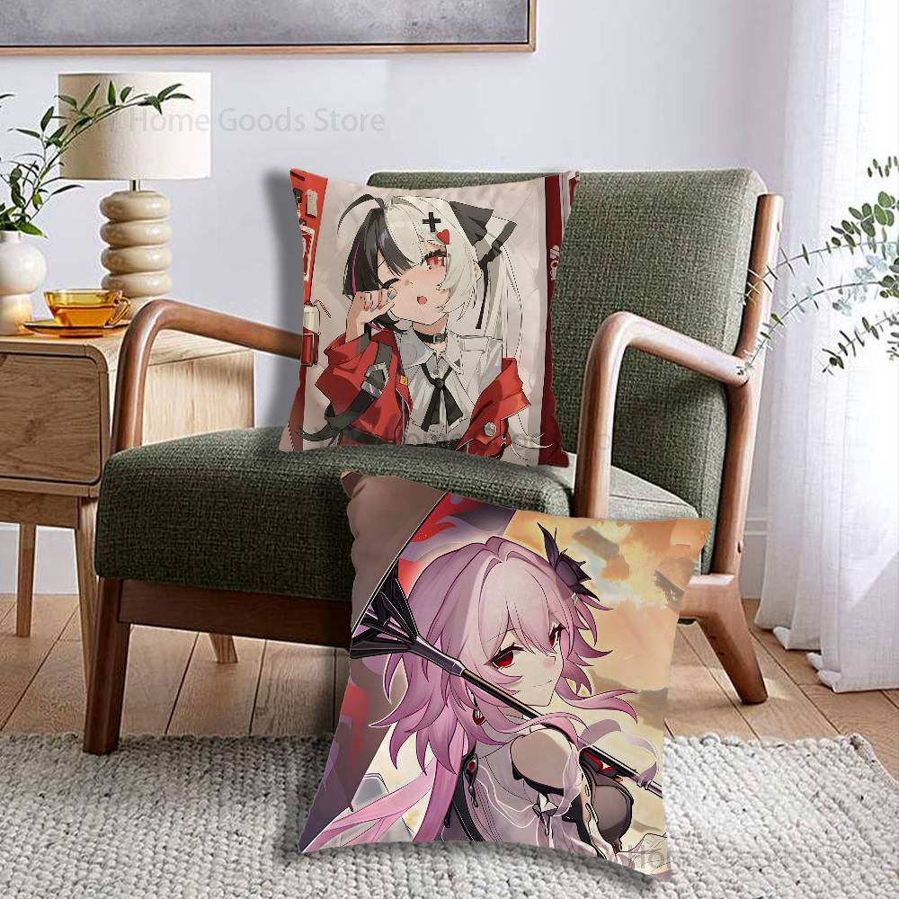 Home Decor Nte - ปลอกหมอนอิงลายเกม Linko น่ารัก ทรงสี่เหลี่ยม สำหรับตกแต่งห้องนั่งเล่นและห้องนอน