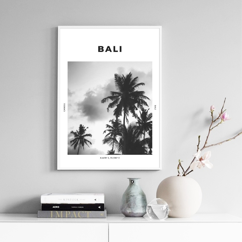 บาหลี Travel พิมพ์สีดำสีขาวการ - Home Decor Ubud บทวิจารณ์และราคา
