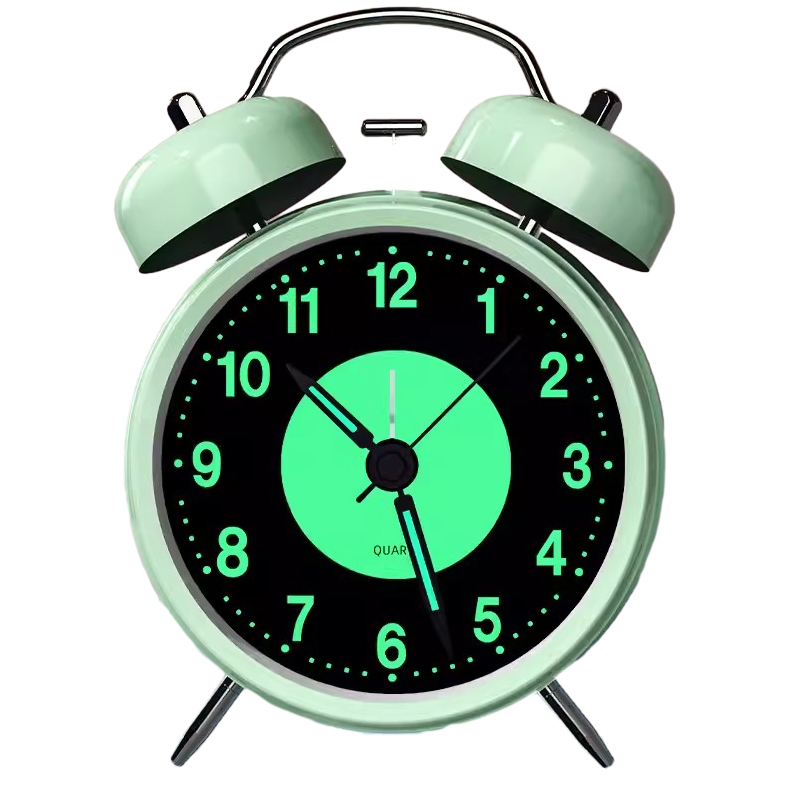 นาฬิกาปลุกโลหะคู่แบบย้อนยุคพร้ - Vintage Alarm Clock บทวิจารณ์และราคา