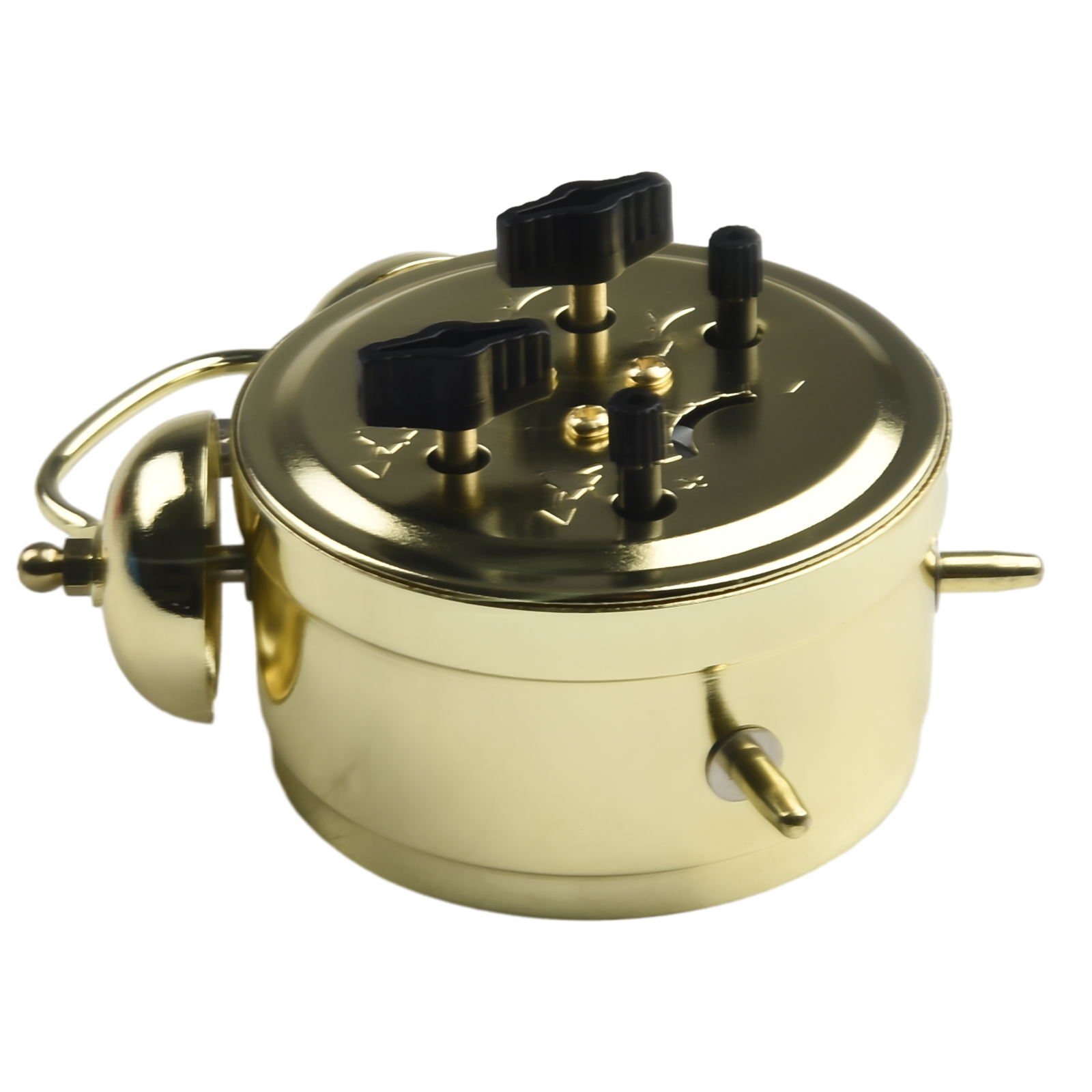 1PCS Retro ทองแดงบริสุทธิ์ Hor - Vintage Alarm Clock บทวิจารณ์และราคา