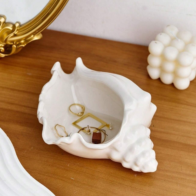 ถาดใส่เครื่องประดับเซรามิกสไตล - Ceramic Trinket Dish บทวิจารณ์และราคา