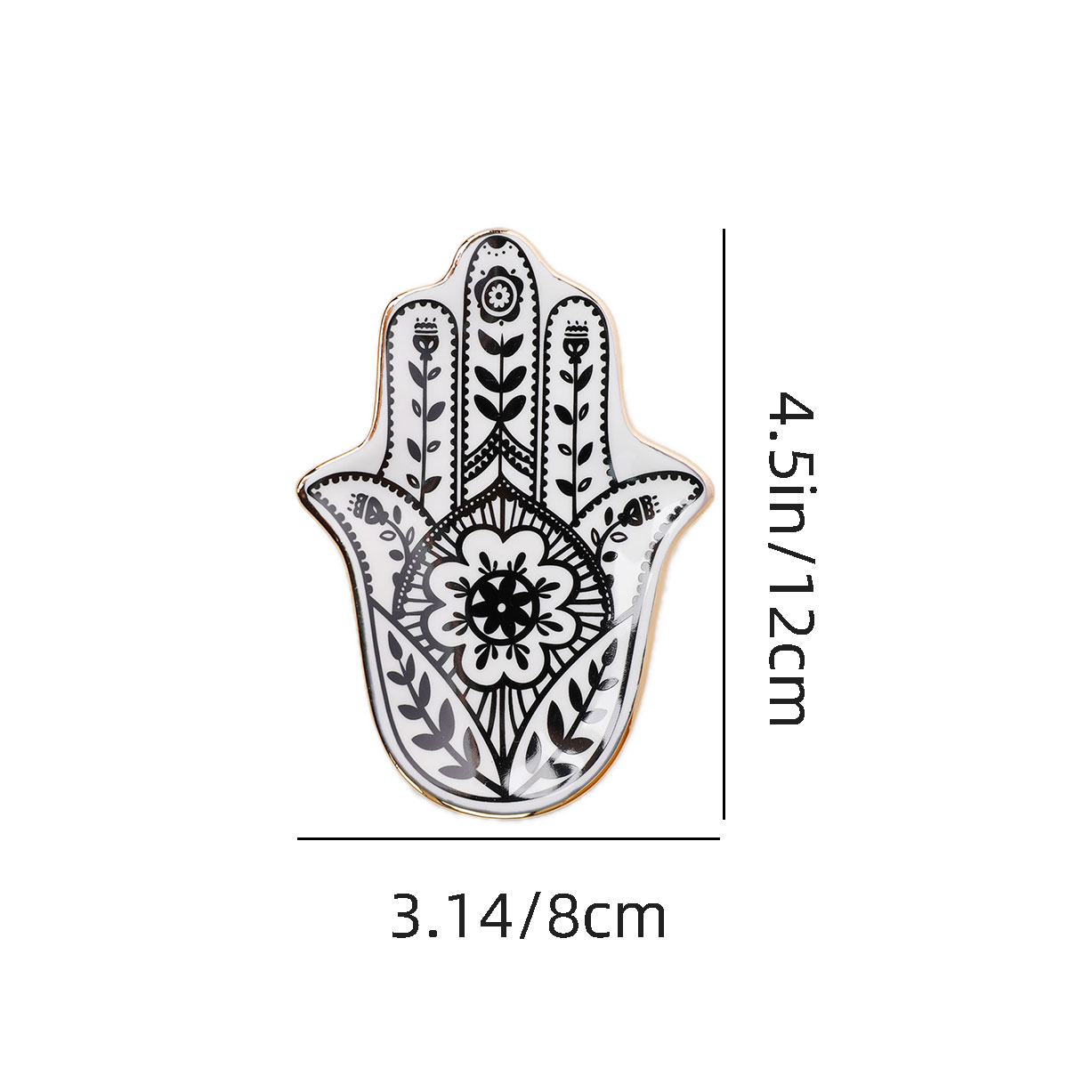 จานประดับมือเซรามิก, ถาดใส่เคร - Ceramic Trinket Dish บทวิจารณ์และราคา