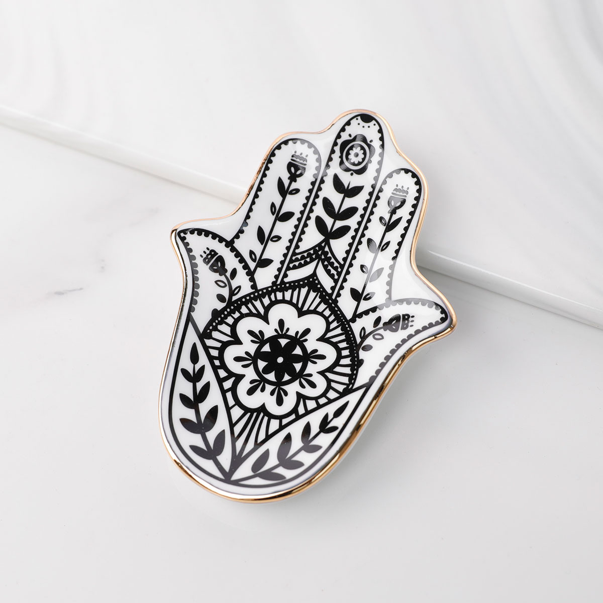 จานประดับมือเซรามิก, ถาดใส่เคร - Ceramic Trinket Dish บทวิจารณ์และราคา