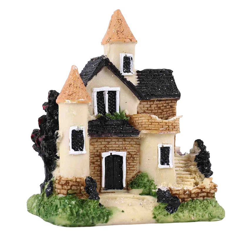 บ้านเรซิ่นจิ๋วน่ารัก บ้านจิ๋วส - Home Decor Garden บทวิจารณ์และราคา