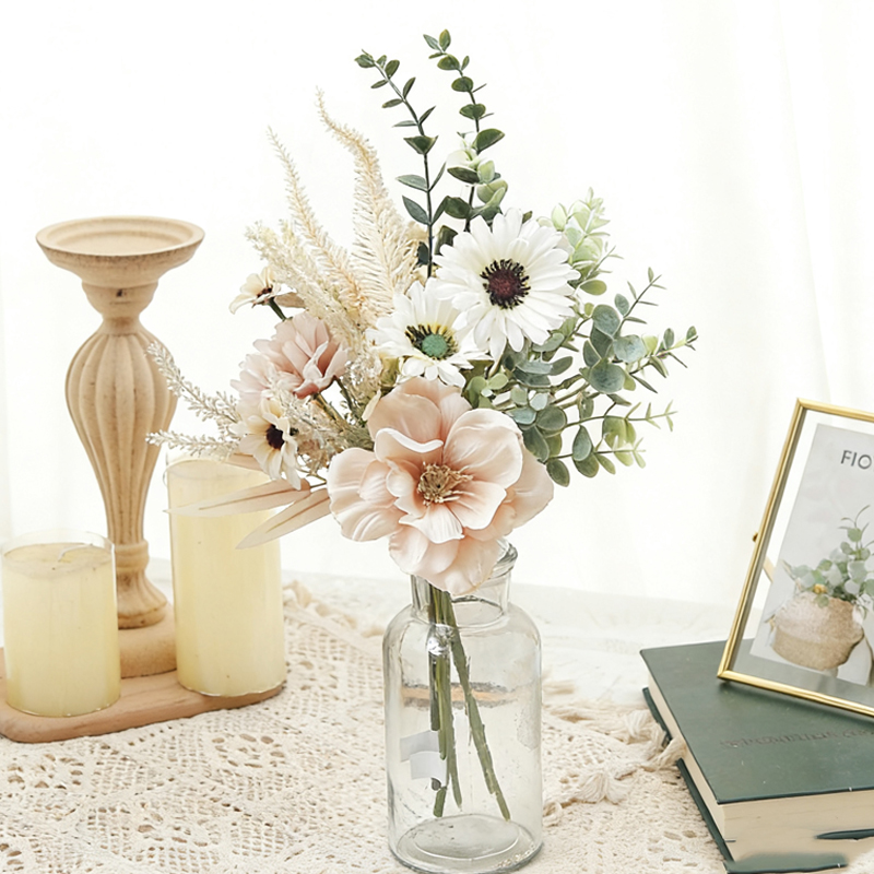 ช่อดอกป๊อปปี้ ดอกพีโอนี ดอกเดซ - Home Decor Daisy บทวิจารณ์และราคา