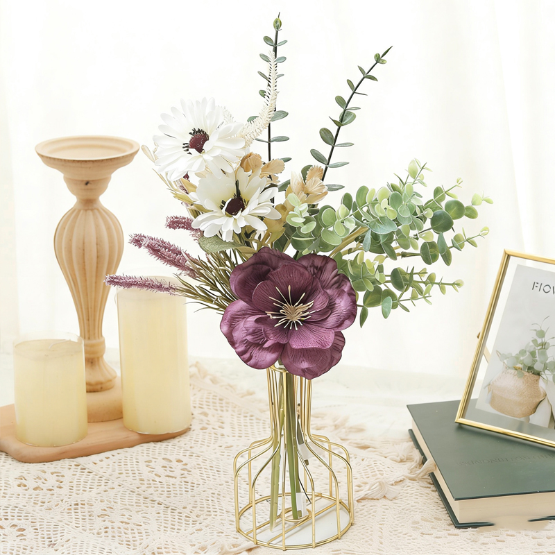 ช่อดอกป๊อปปี้ ดอกพีโอนี ดอกเดซ - Home Decor Daisy บทวิจารณ์และราคา