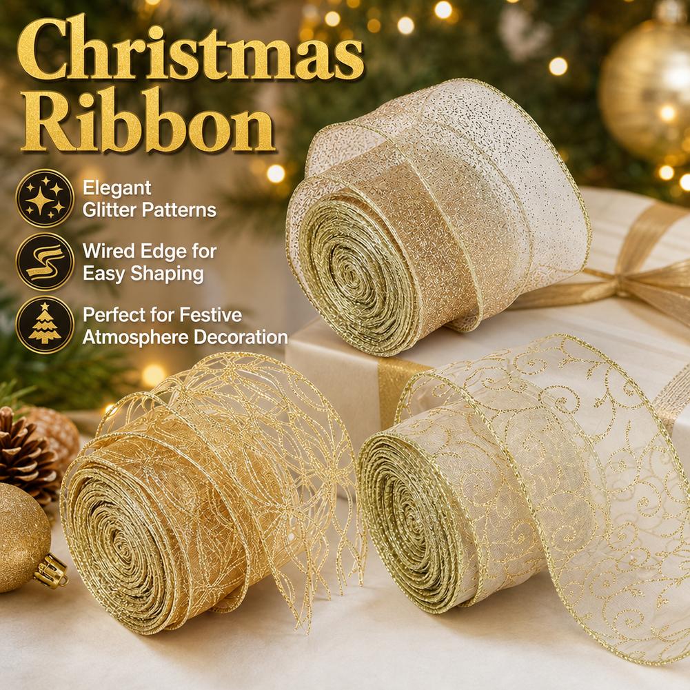 ริบบิ้นคริสต์มาส 2 เมตร 2027 ส - Home Decor Xmas Tree บทวิจารณ์และราคา