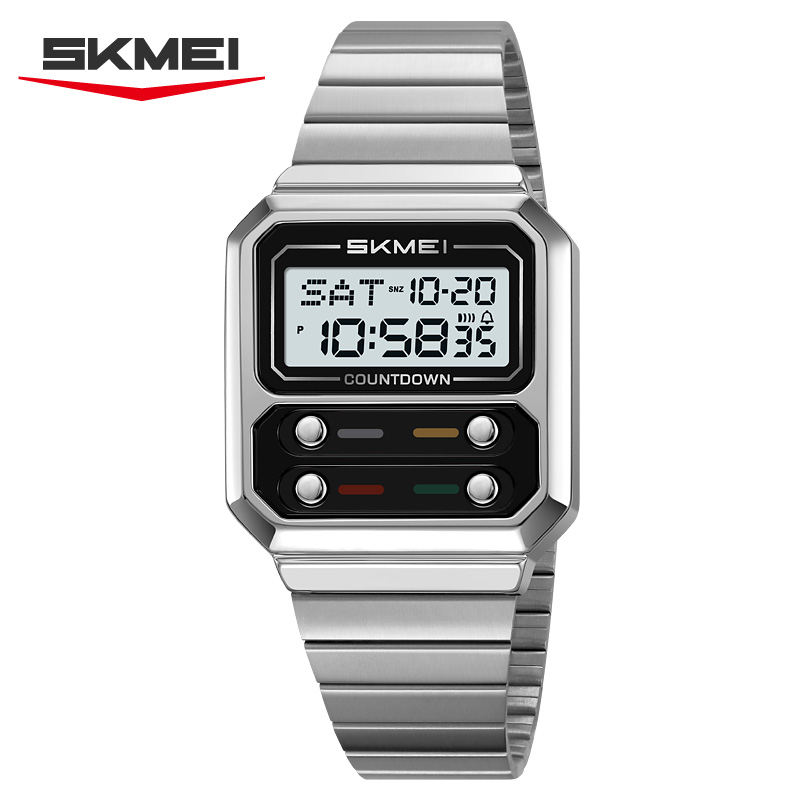นาฬิกา SKMEI 2448 สำหรับนักธุร - Vintage Alarm Clock บทวิจารณ์และราคา