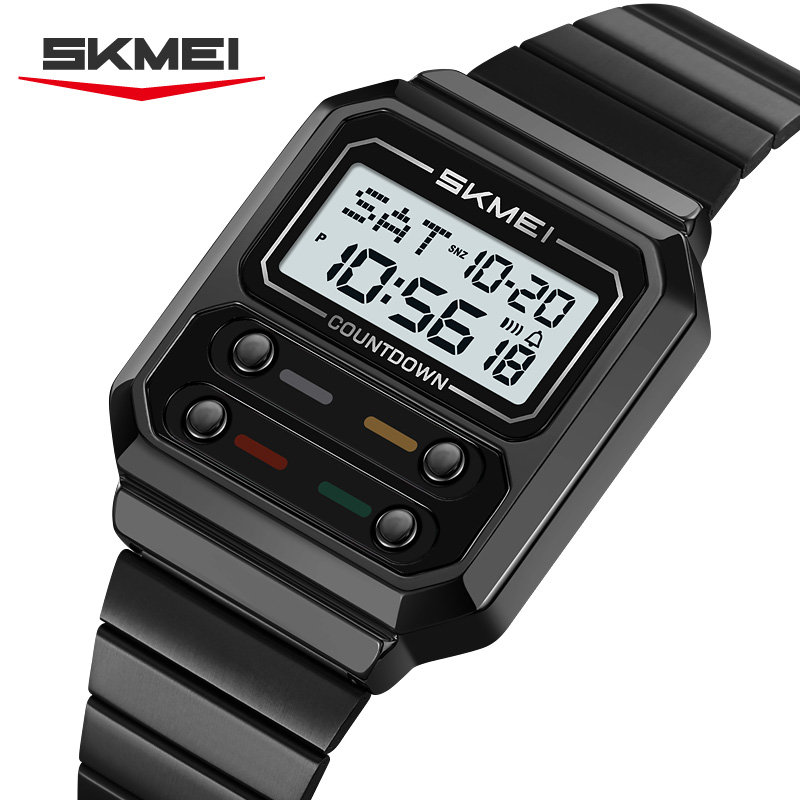 นาฬิกา SKMEI 2448 สำหรับนักธุร - Vintage Alarm Clock บทวิจารณ์และราคา