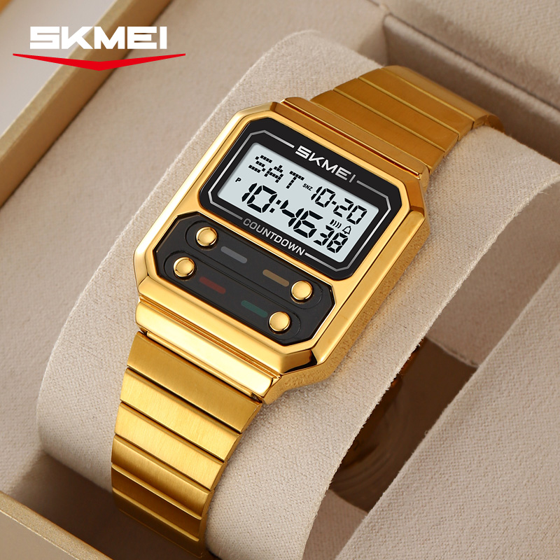 นาฬิกา SKMEI 2448 สำหรับนักธุร - Vintage Alarm Clock บทวิจารณ์และราคา