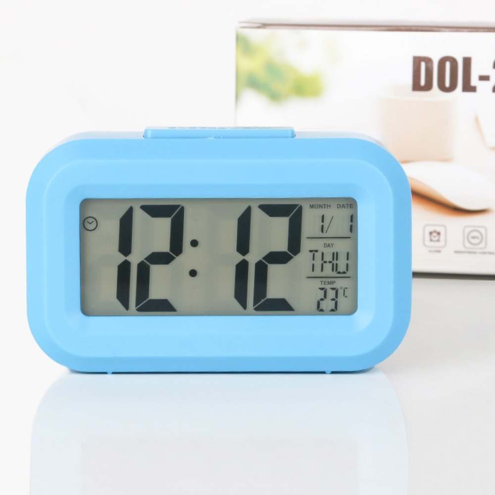 จอแสดงผล LCD นาฬิกาปลุกดิจิตอล - Vintage Alarm Clock บทวิจารณ์และราคา