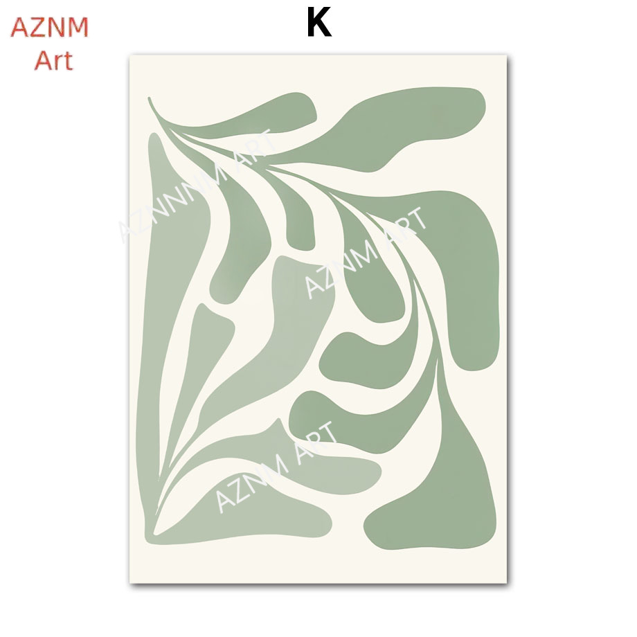 ภาพพิมพ์บนผ้าใบลายใบไม้สีรุ้งส - Home Decor Green บทวิจารณ์และราคา