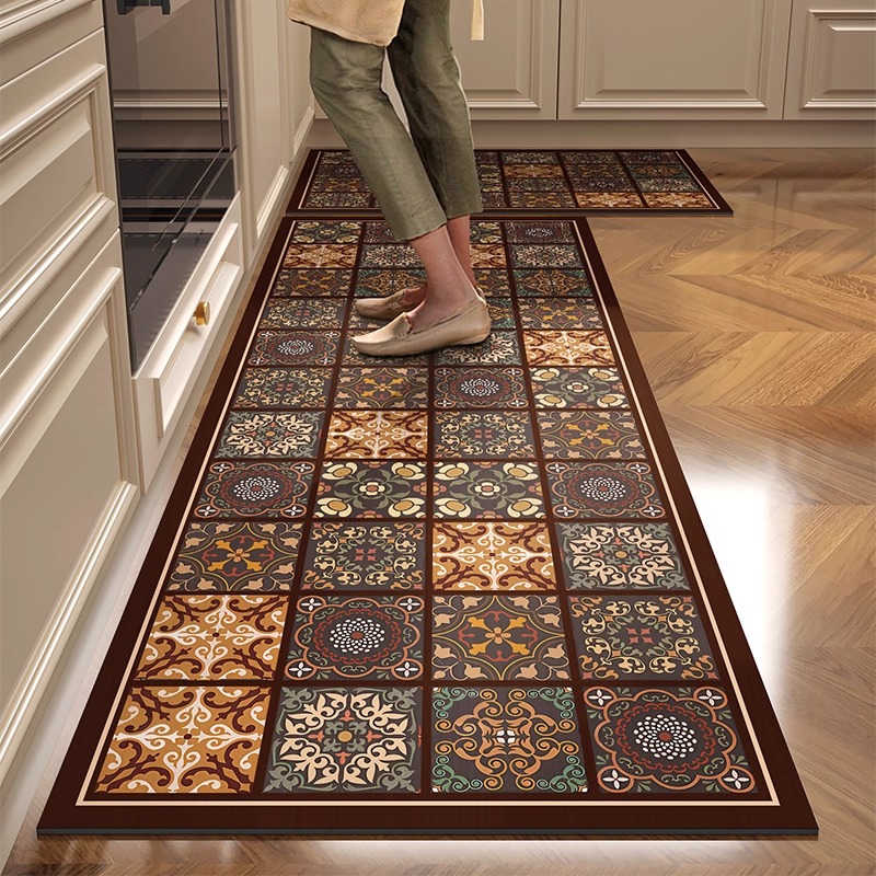 ห้องครัวชั้น PVC หนังเสื่อเท้า - Home Decor Online Free บทวิจารณ์และราคา