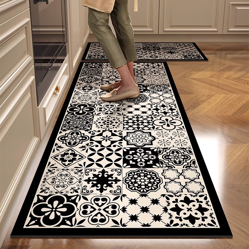 ห้องครัวชั้น PVC หนังเสื่อเท้า - Home Decor Online Free บทวิจารณ์และราคา