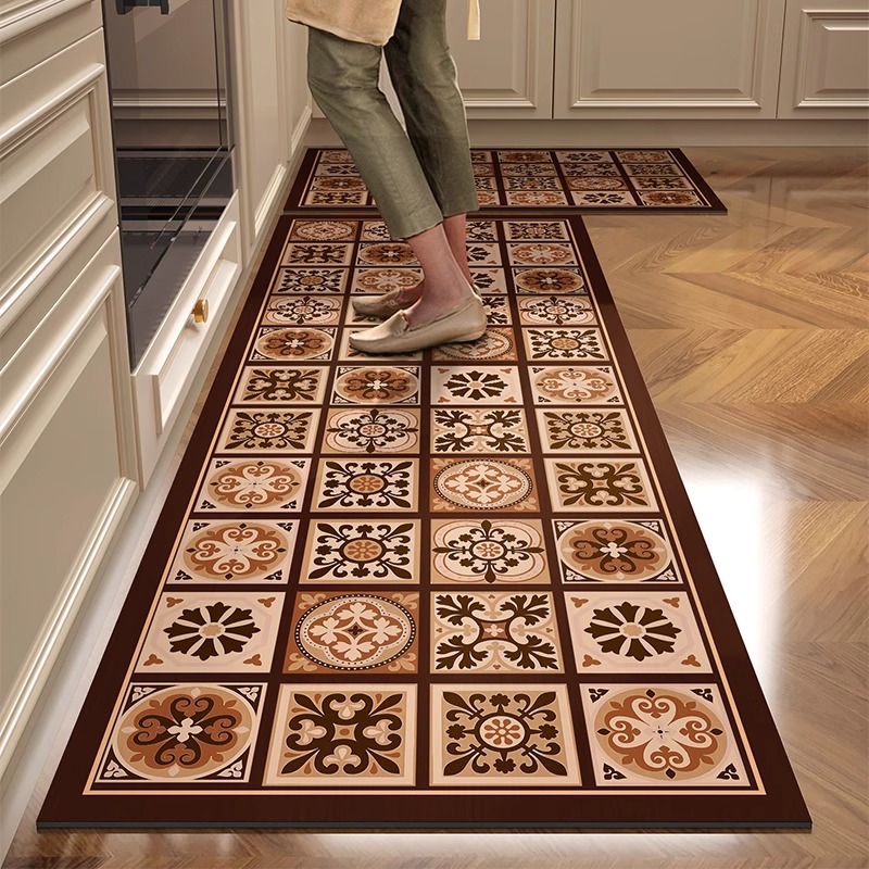 ห้องครัวชั้น PVC หนังเสื่อเท้า - Home Decor Online Free บทวิจารณ์และราคา
