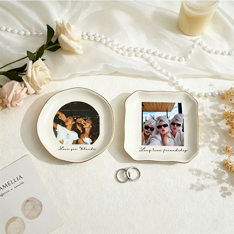 ถาดใส่ของที่ระลึกพร้อมรูปถ่ายเ - Ceramic Trinket Dish บทวิจารณ์และราคา