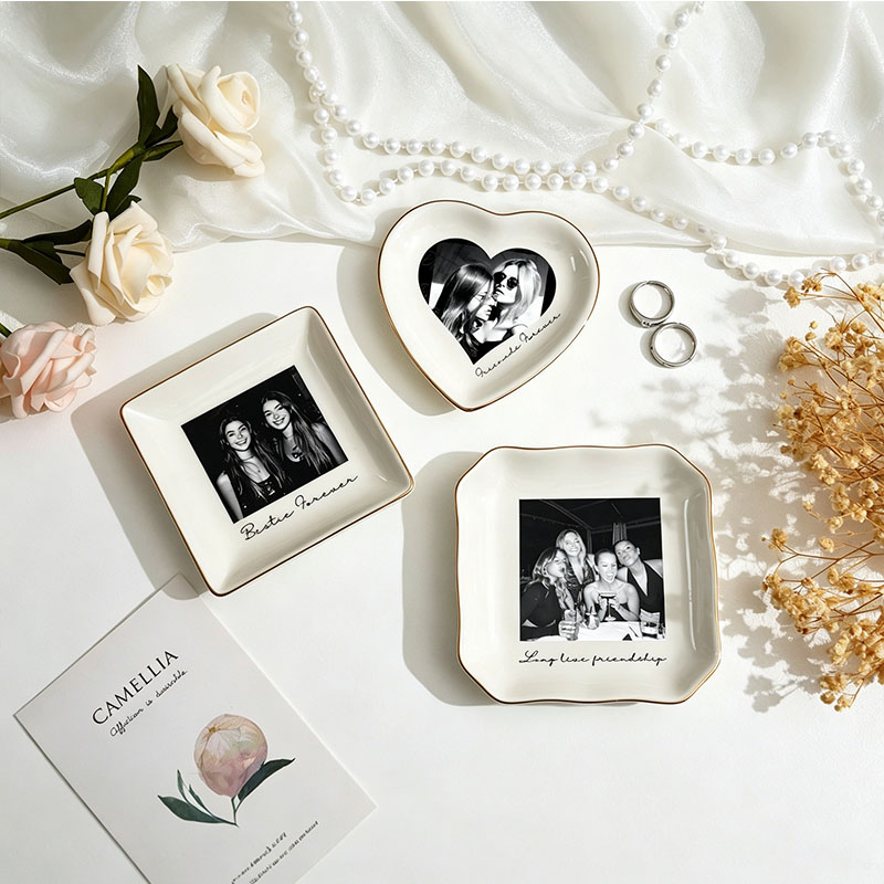 ถาดใส่ของที่ระลึกพร้อมรูปถ่ายเ - Ceramic Trinket Dish บทวิจารณ์และราคา