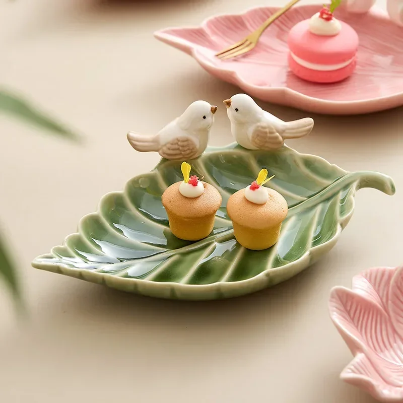 น่ารักนกถาดเซรามิคถาดเก็บเครื่ - Ceramic Trinket Dish บทวิจารณ์และราคา