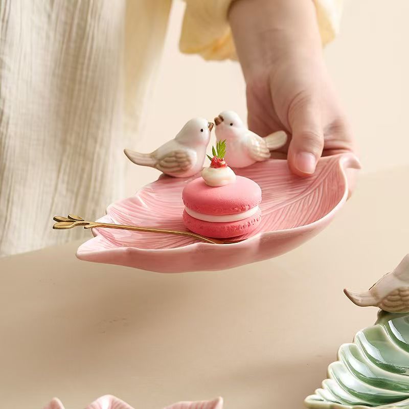 ใหม่น่ารักนกติ่มซําถาดเซรามิคค - Ceramic Trinket Dish บทวิจารณ์และราคา