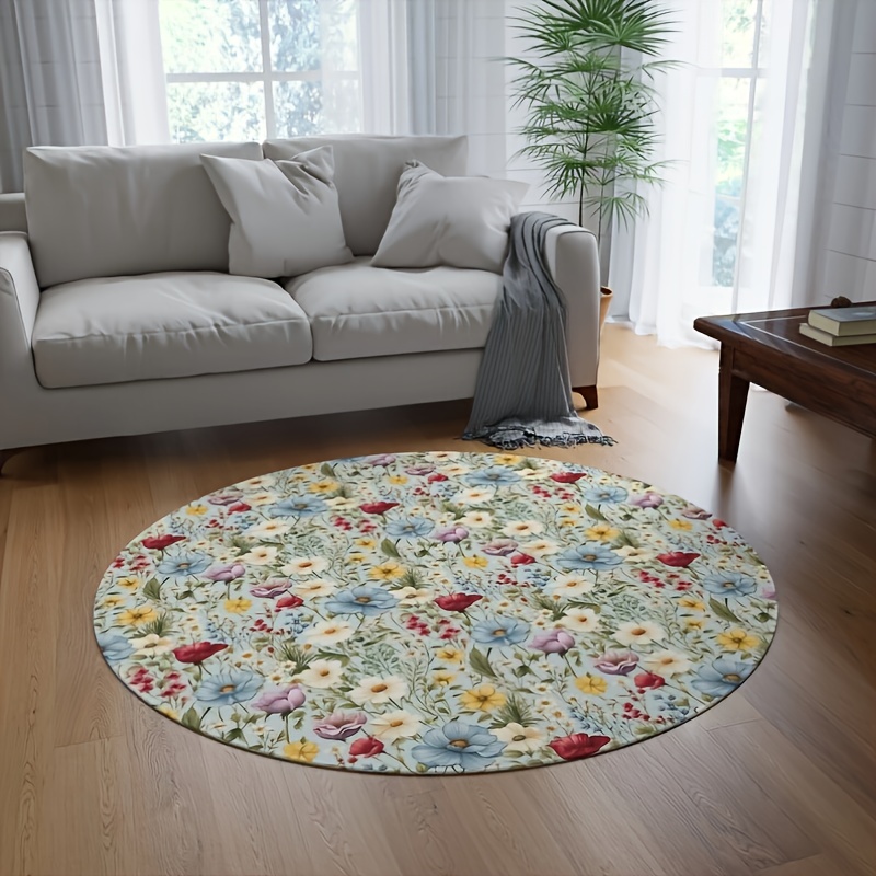 พรมปูพื้นลายการ์ตูนวินเทจน่ารั - Home Decor Retail Stores บทวิจารณ์และราคา
