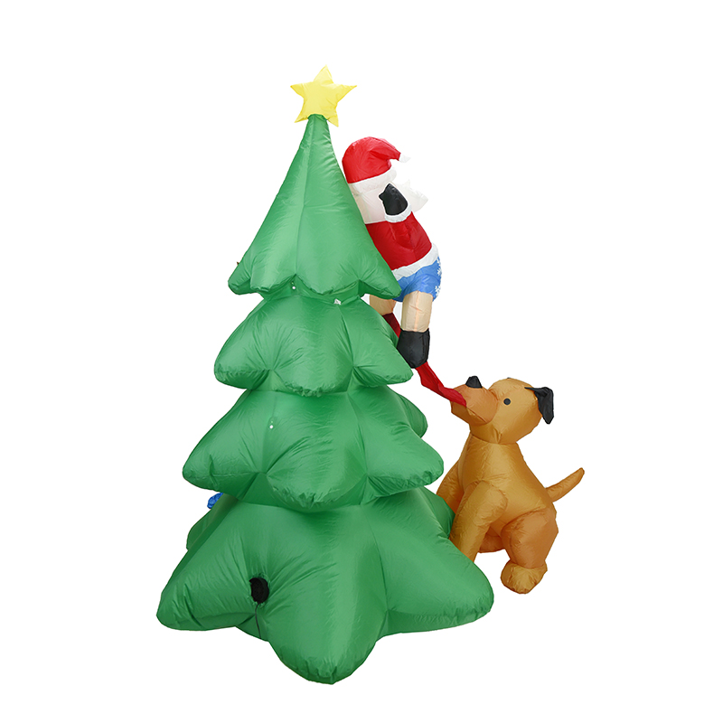 ซานต้าเป่าลมขนาด 6.5 ฟุต พร้อม - Home Decor Xmas Tree บทวิจารณ์และราคา