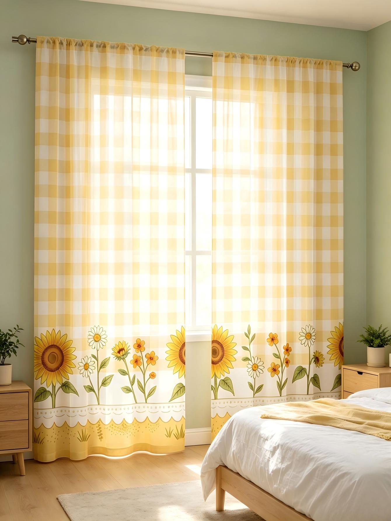 ผ้าม่านโปร่งแสงพิมพ์ลายดิจิทัล - Home Decor Wall Panels บทวิจารณ์และราคา