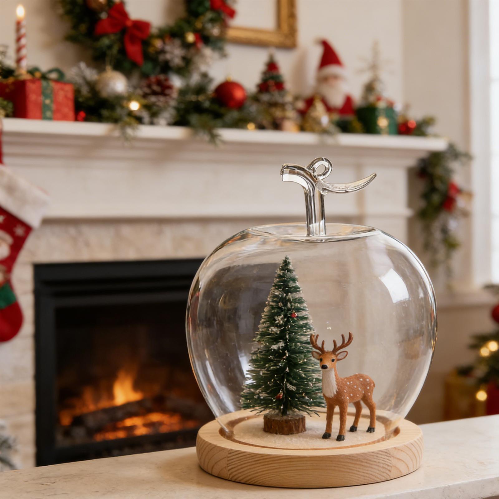 โดมแก้วทรงผลไม้สำหรับใส่ดอกไม้ - Home Decor Retail Stores บทวิจารณ์และราคา