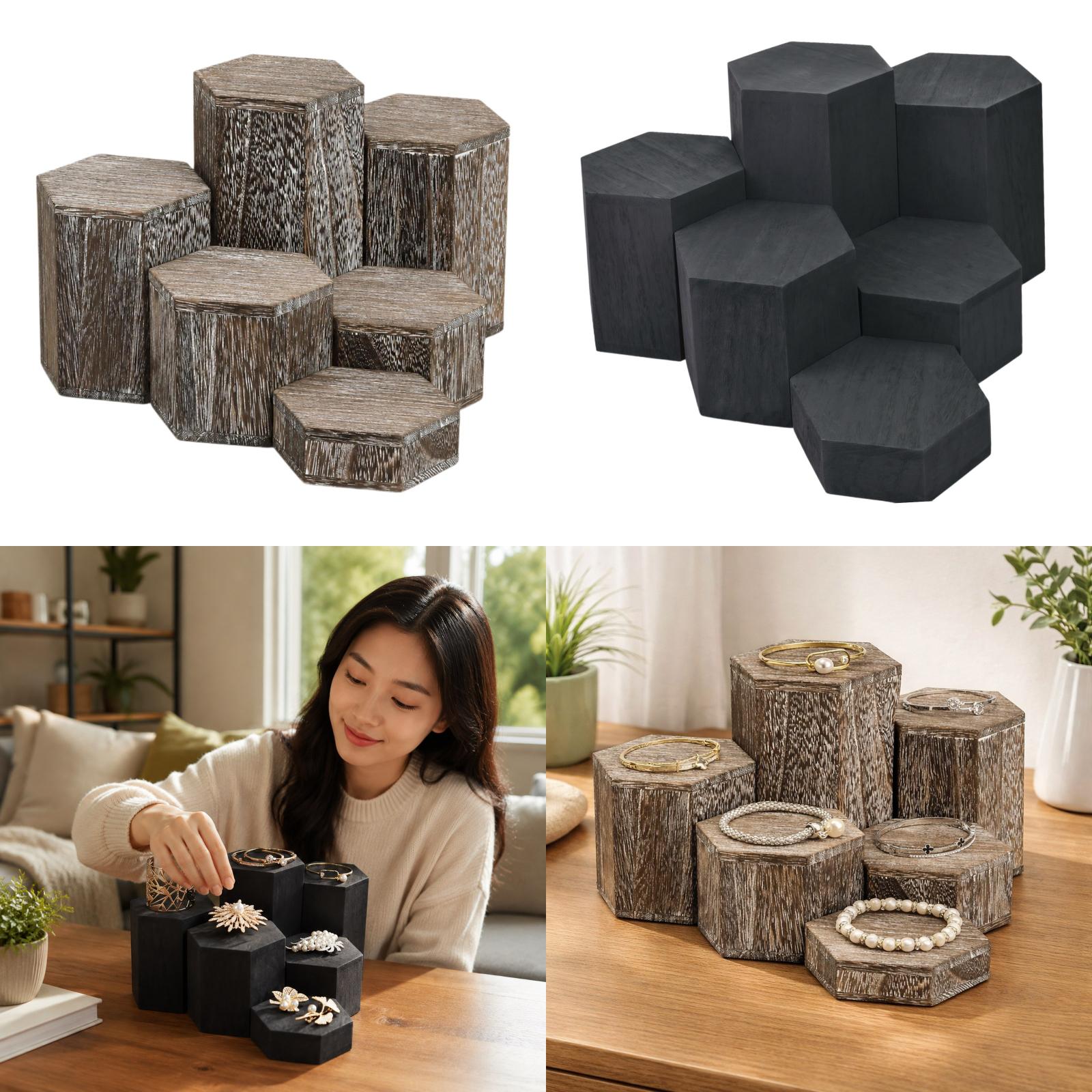 แท่นวางอาหารไม้แบบหลายชั้น แท่ - Home Decor Retail Stores บทวิจารณ์และราคา