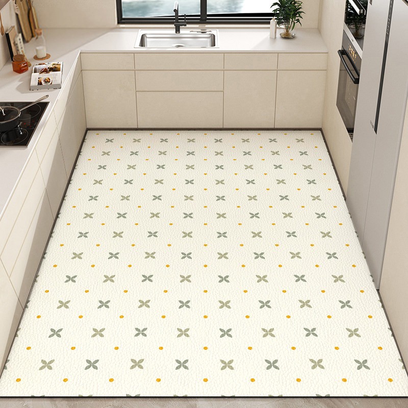 พรมปูพื้นครัวหนัง PVC กันน้ำ ก - Home Decor Online Free บทวิจารณ์และราคา