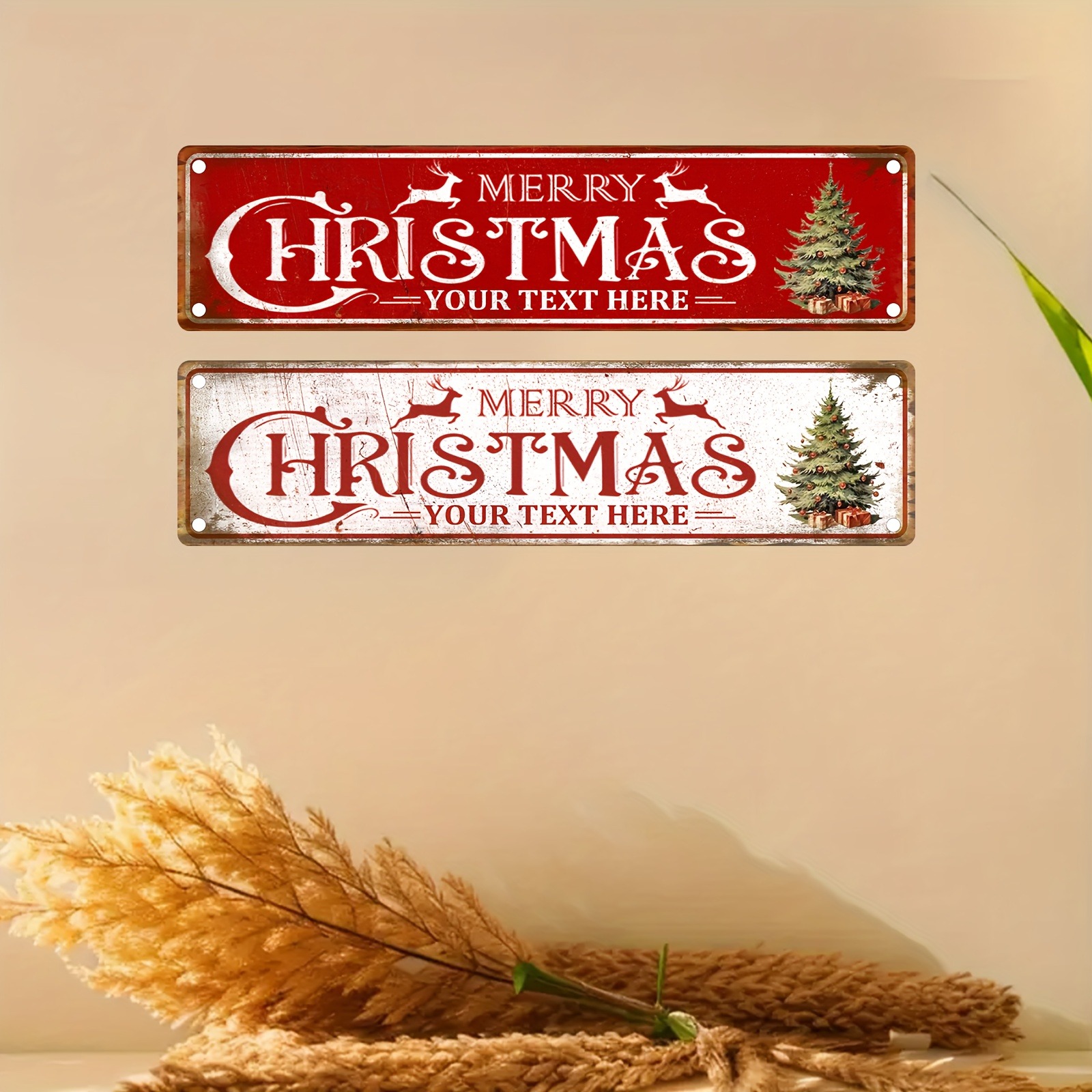 CIFbuy ป้ายอลูมิเนียมคริสต์มาส - Home Decor Xmas Tree บทวิจารณ์และราคา