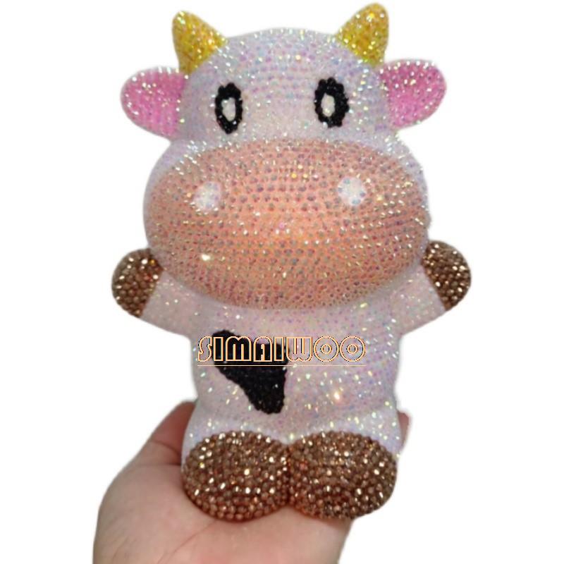 พลอยเทียมศิลปะตุ๊กตาวัวของเล่น - Home Decor Exhibition บทวิจารณ์และราคา
