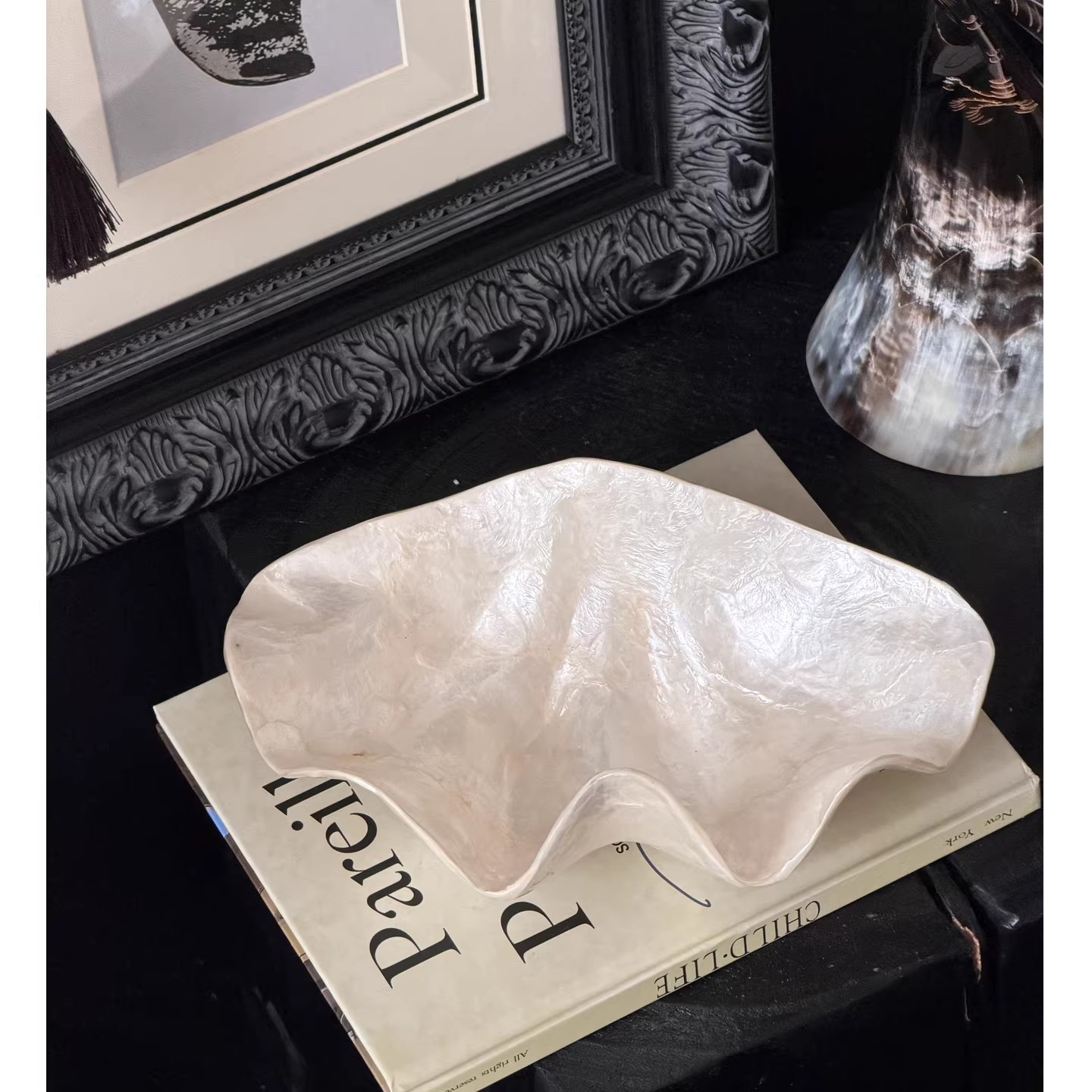 ถาดใส่ของรูปเปลือกหอย ถาดเก็บข - Ceramic Trinket Dish บทวิจารณ์และราคา