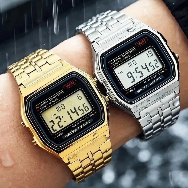 F91W นาฬิกากันน้ำย้อนยุคดิจิตอ - Vintage Alarm Clock บทวิจารณ์และราคา