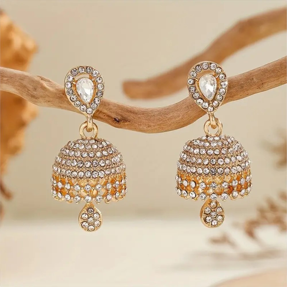 ต่างหูรูปหัวใจคลาสสิกประดับเพช - Boho Wind Chimes บทวิจารณ์และราคา