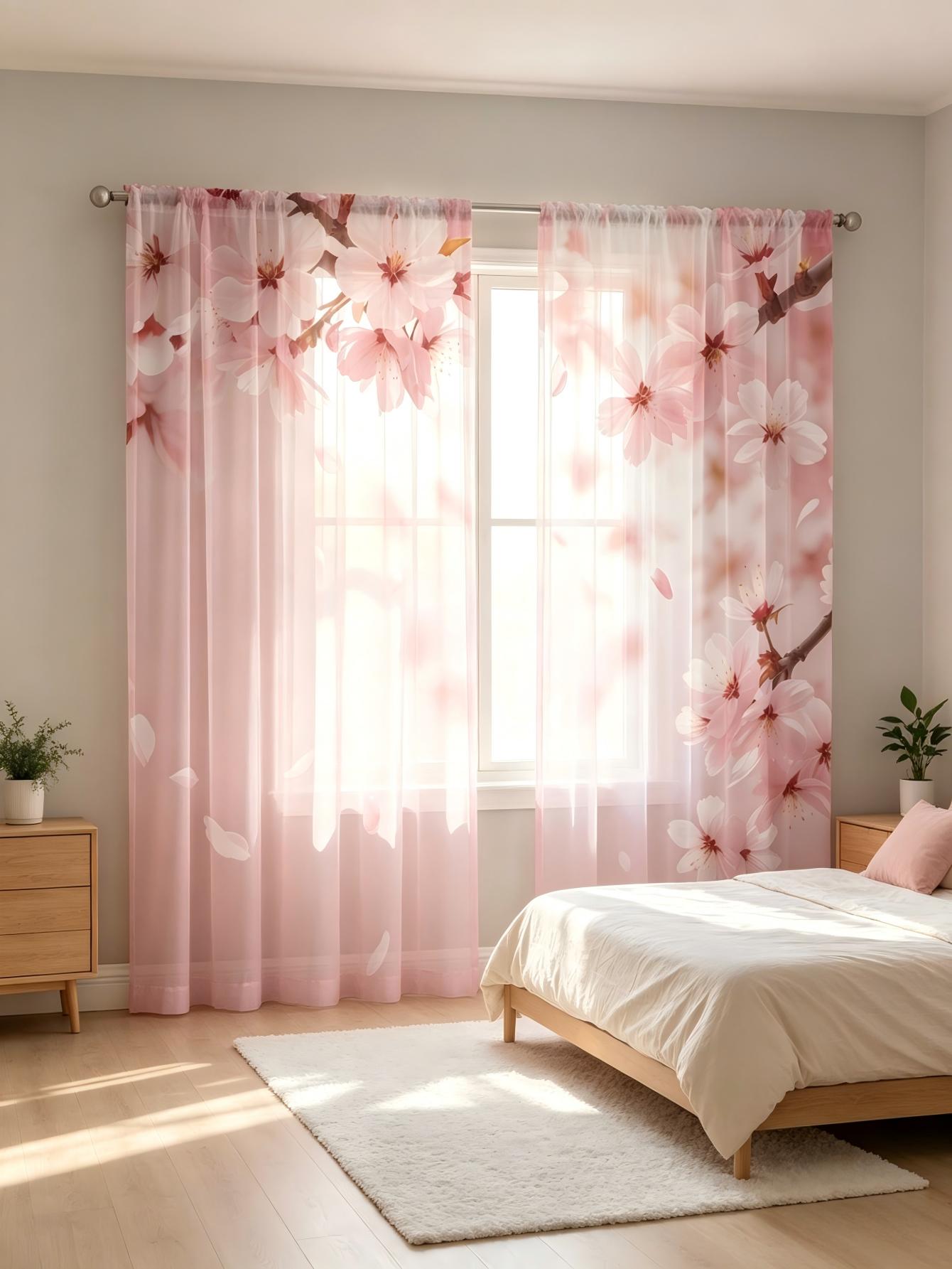 ม่านโปร่งแสงพิมพ์ลายดิจิทัล 2  - Home Decor Wall Panels บทวิจารณ์และราคา
