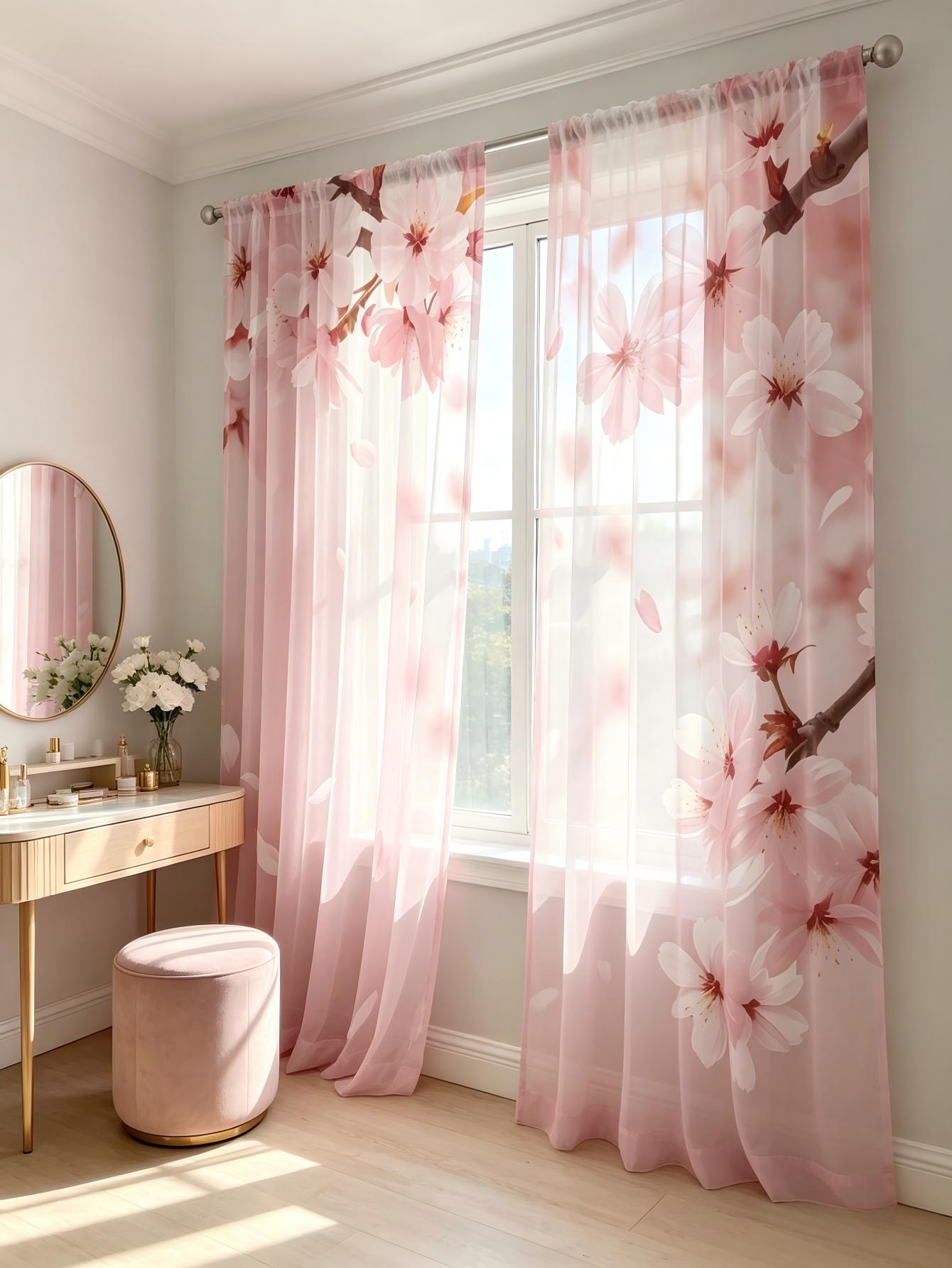 ม่านโปร่งแสงพิมพ์ลายดิจิทัล 2  - Home Decor Wall Panels บทวิจารณ์และราคา