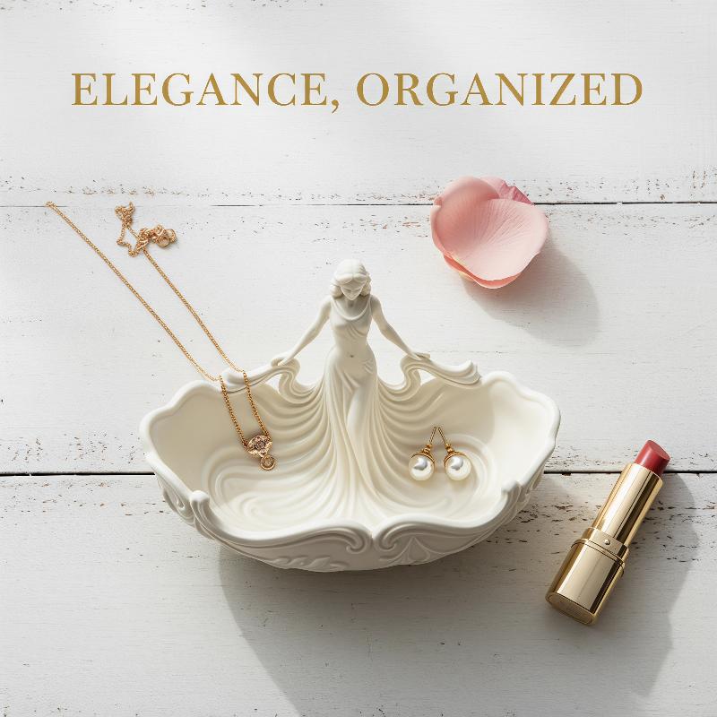 ถาดเก็บเครื่องประดับทรงรูปปั้น - Ceramic Trinket Dish บทวิจารณ์และราคา