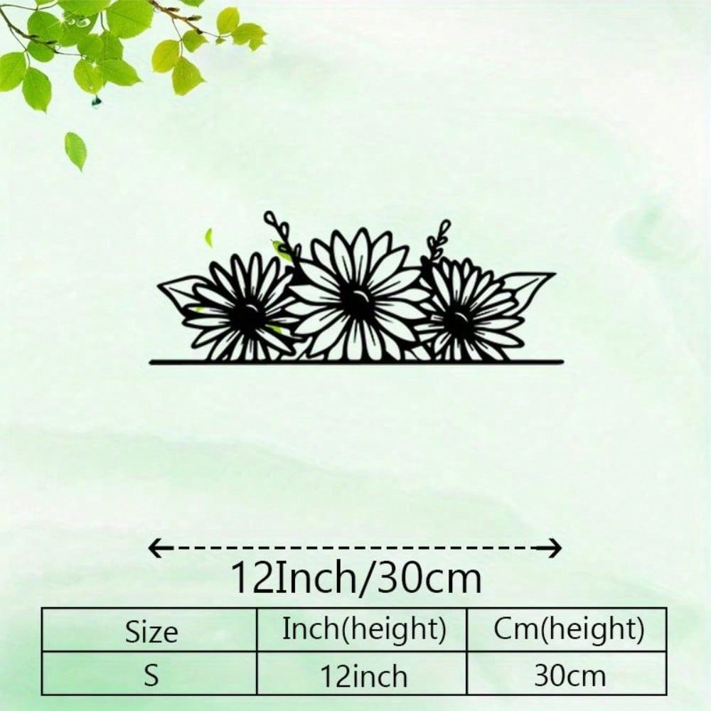 CIFbuy งานศิลปะติดผนังโลหะลายด - Home Decor Daisy บทวิจารณ์และราคา