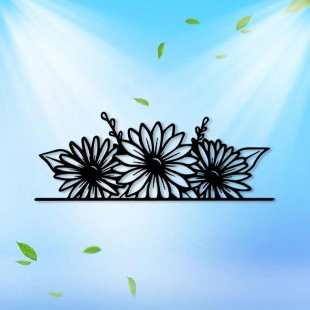 CIFbuy งานศิลปะติดผนังโลหะลายด - Home Decor Daisy บทวิจารณ์และราคา