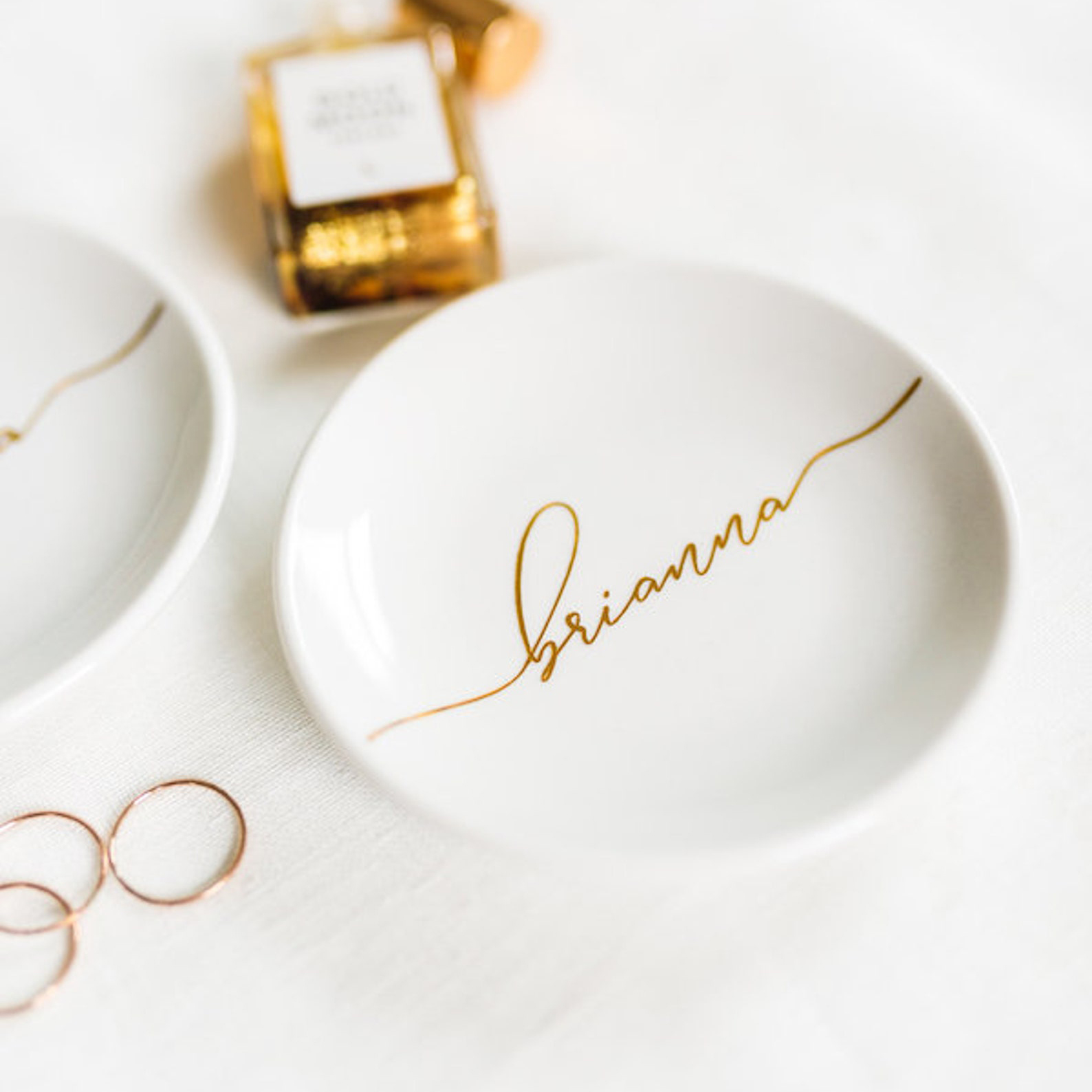จานเซรามิกใส่เครื่องประดับส่วน - Ceramic Trinket Dish บทวิจารณ์และราคา