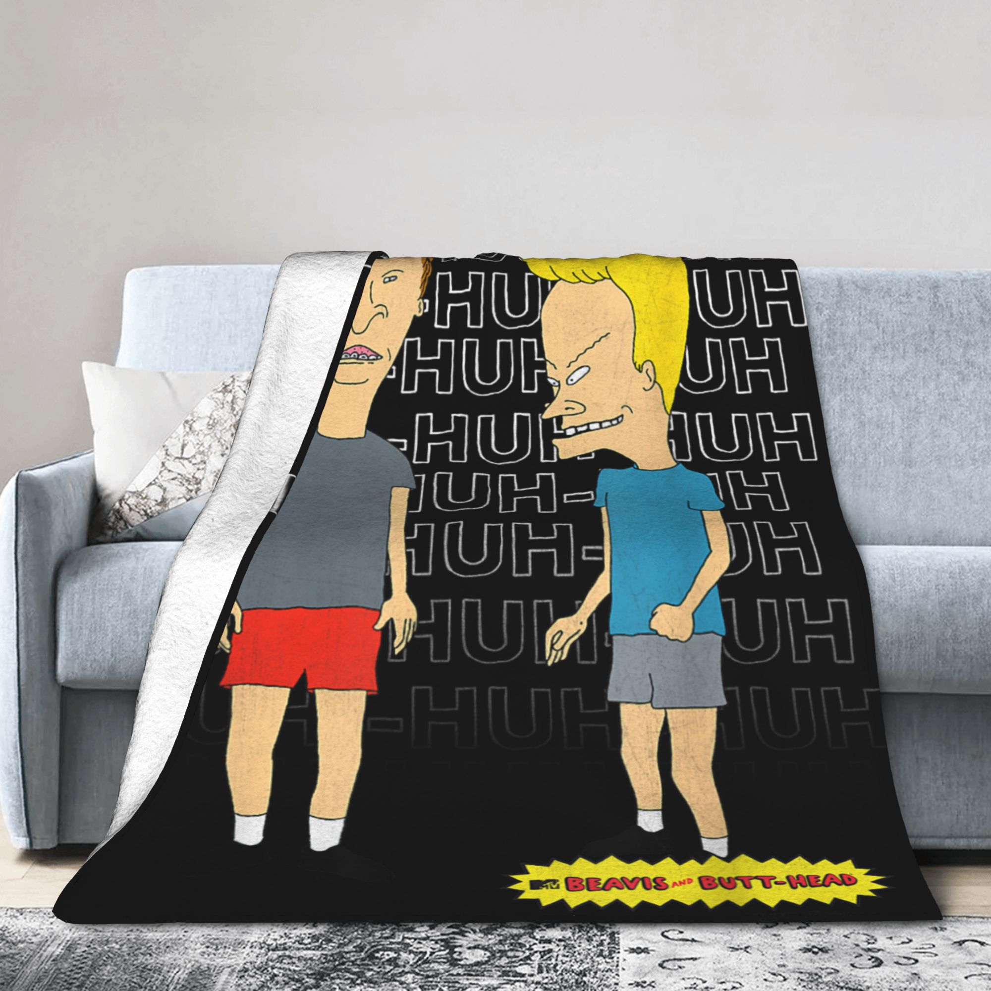 ผ้าห่มลายบีวิสและบัต-เฮด ผ้าห่ - Home Decor Design Ideas บทวิจารณ์และราคา