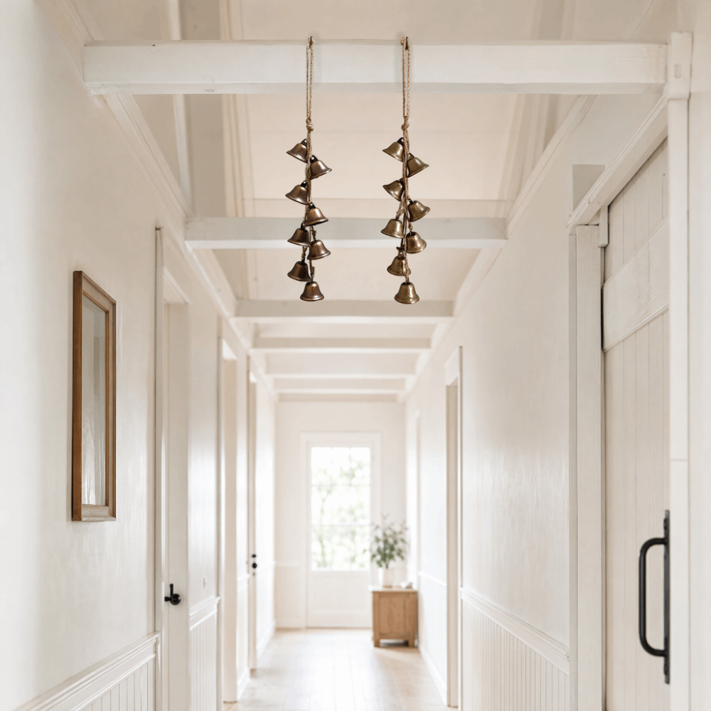 กระดิ่งลมเหล็กสไตล์โบโฮ 2 ชิ้น - Boho Wind Chimes บทวิจารณ์และราคา