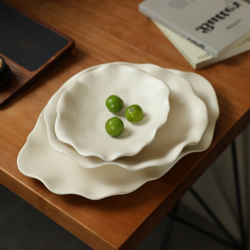 จานเซรามิกสำหรับใส่ผลไม้ ลายขอ - Ceramic Trinket Dish บทวิจารณ์และราคา