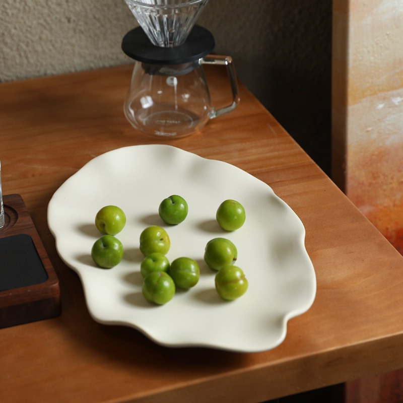จานเซรามิกสำหรับใส่ผลไม้ ลายขอ - Ceramic Trinket Dish บทวิจารณ์และราคา