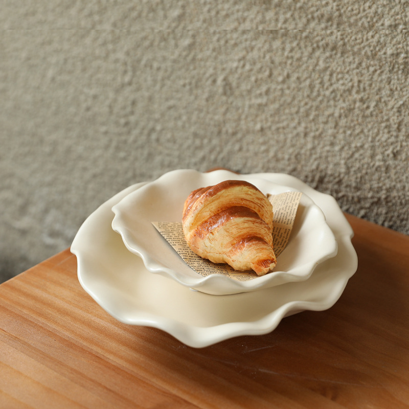 จานเซรามิกสำหรับใส่ผลไม้ ลายขอ - Ceramic Trinket Dish บทวิจารณ์และราคา