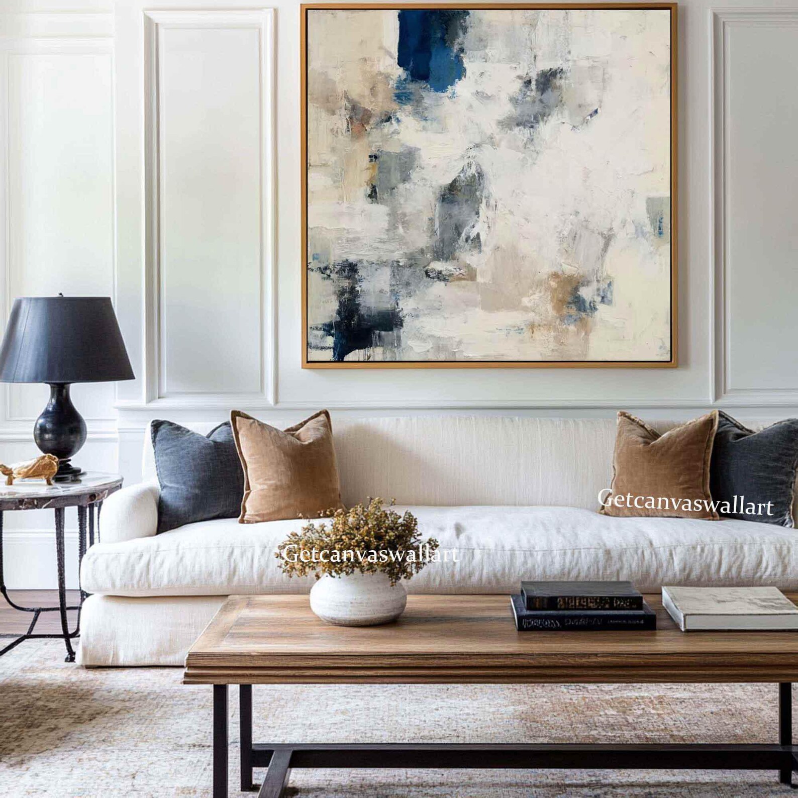 ภาพวาดสีน้ำมันสไตล์ญี่ปุ่นขนาด - Home Decor Japandi Style บทวิจารณ์และราคา