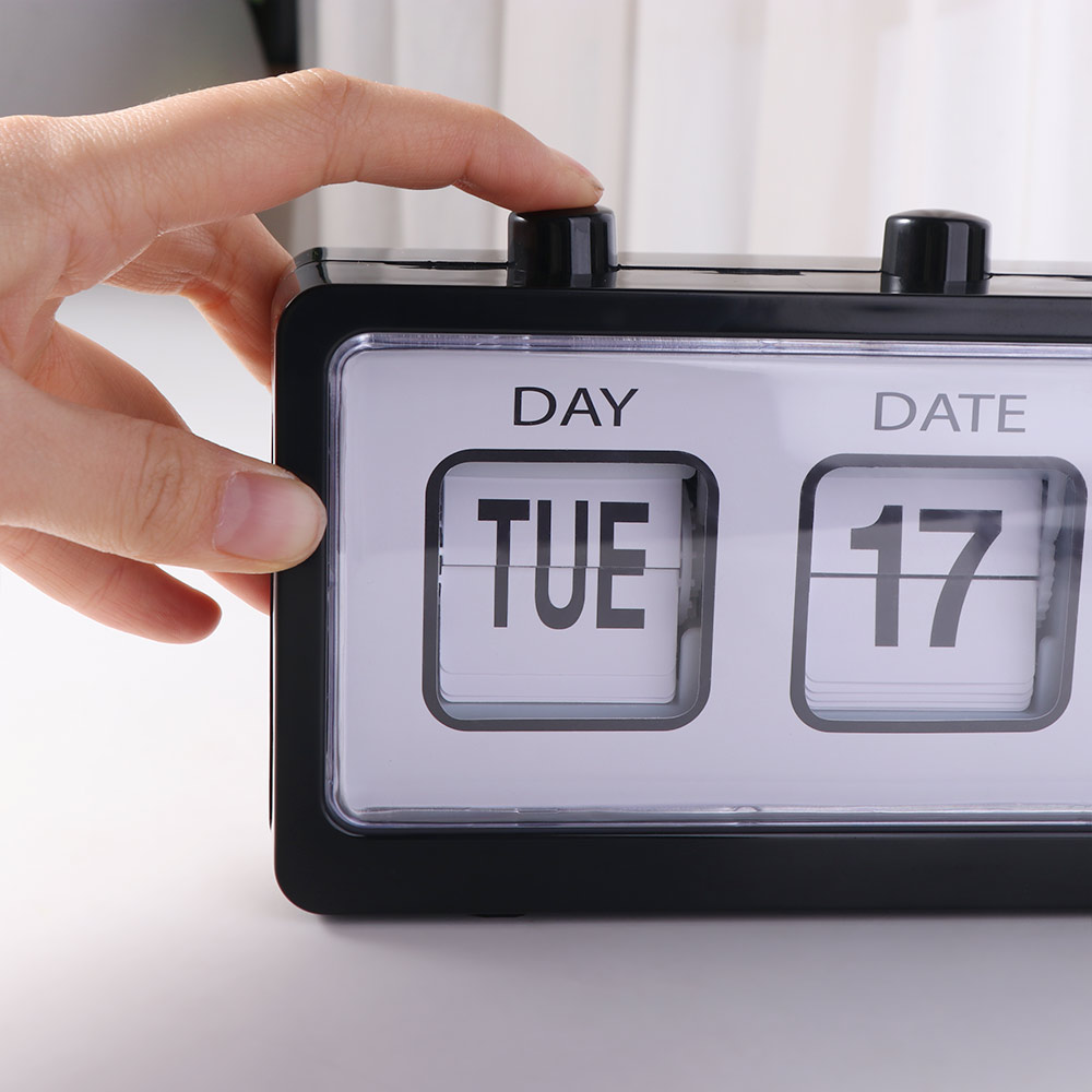 นาฬิกาปฏิทินแบบพลิกหน้าอิเล็กท - Vintage Alarm Clock บทวิจารณ์และราคา