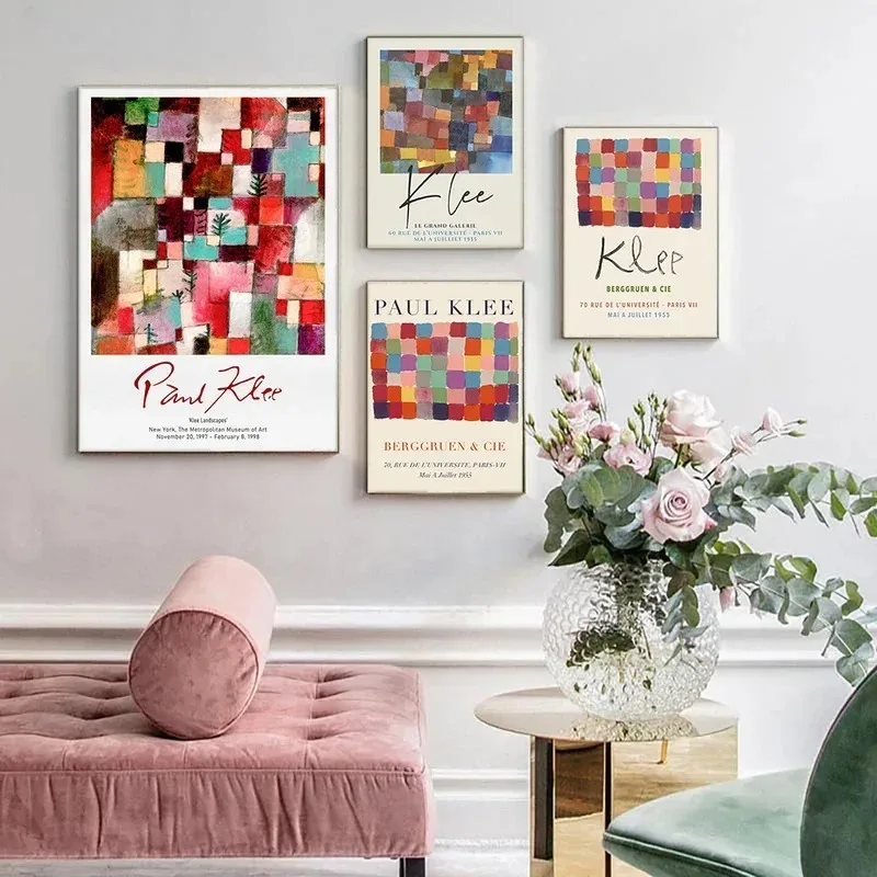 พอล คลี นิทรรศการศิลปะติดผนังส - Home Decor Exhibition บทวิจารณ์และราคา